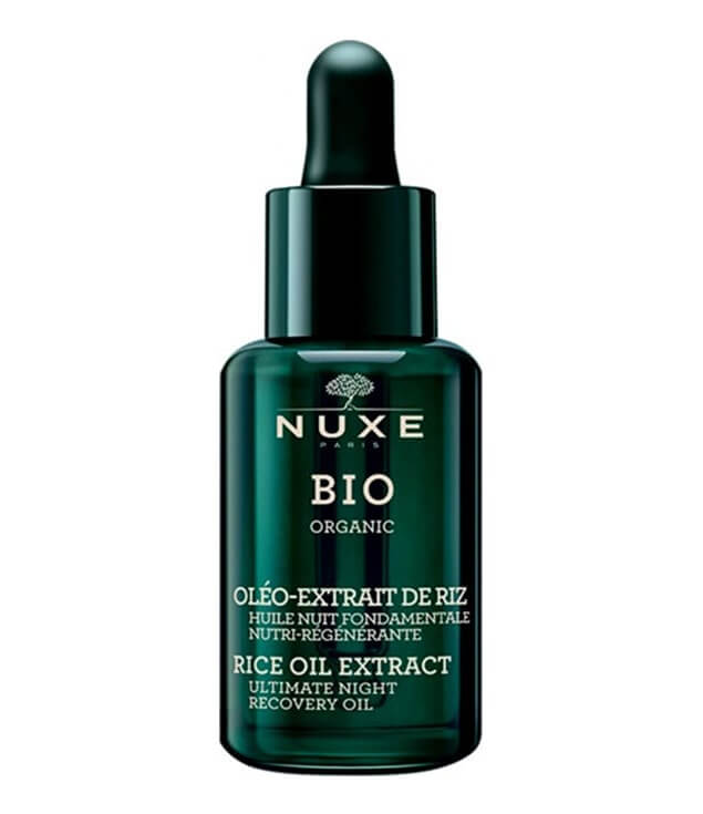 NUXE | BIO ORGANIC OLÉO-EXTRAIT DE RIZ HUILE NUIT FONDAMENTALE NUTRI-RÉGÉNÉRANTE